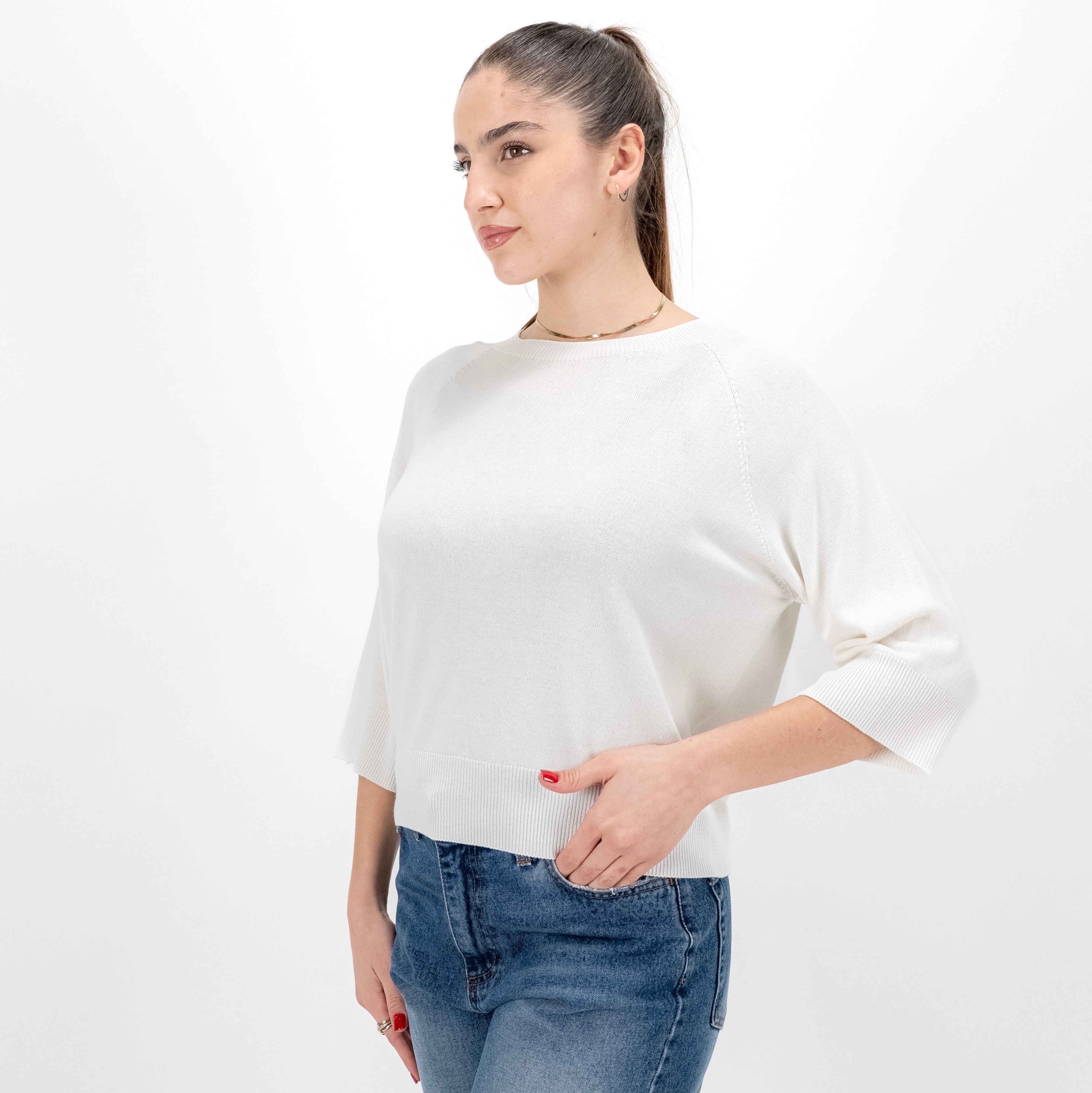 KONTATTO 3M1504CN  MAGLIA GIROCOLLO MANICA CORTA