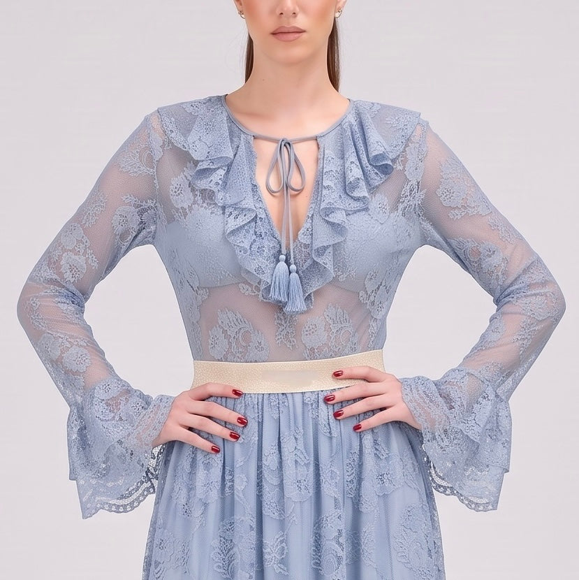 SILENCE BLUSA PIZZO