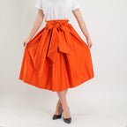 SARTORIA GONNA ECOLE ARANCIO