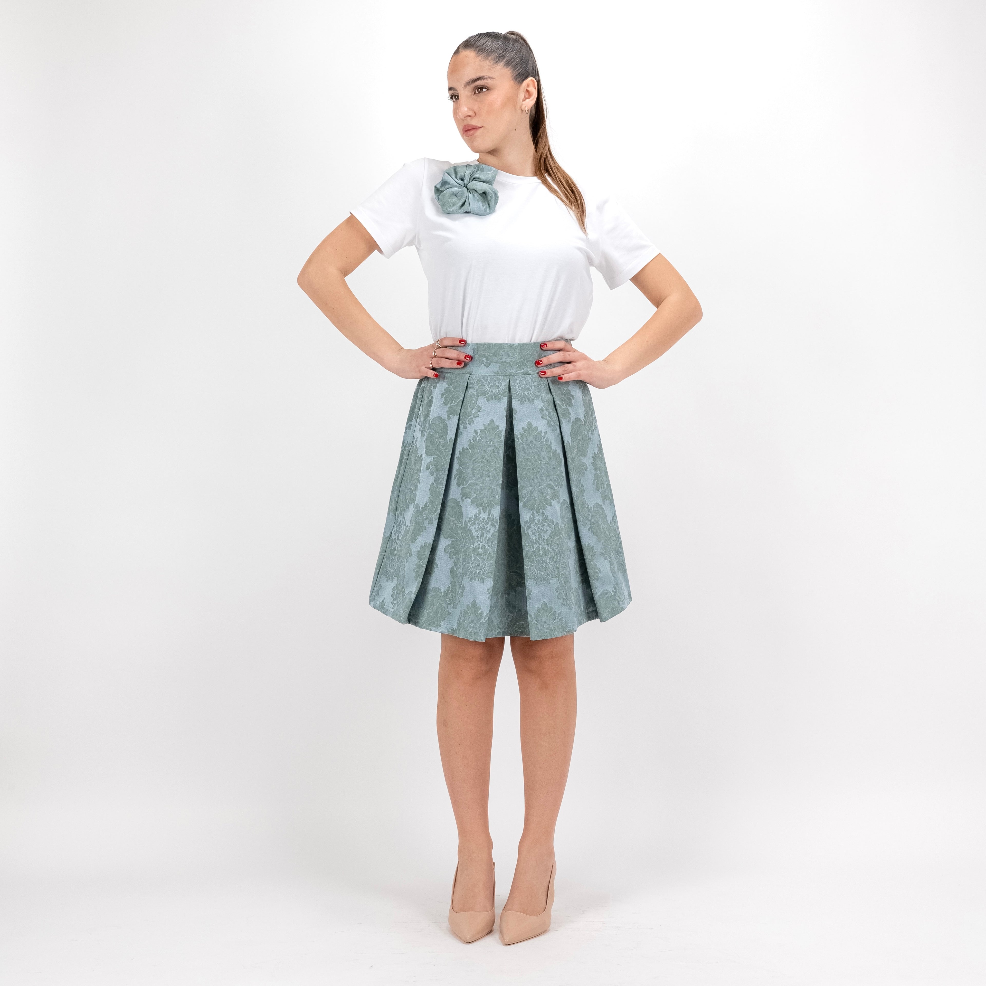 SARTORIA MINI DAMASCO MENTA