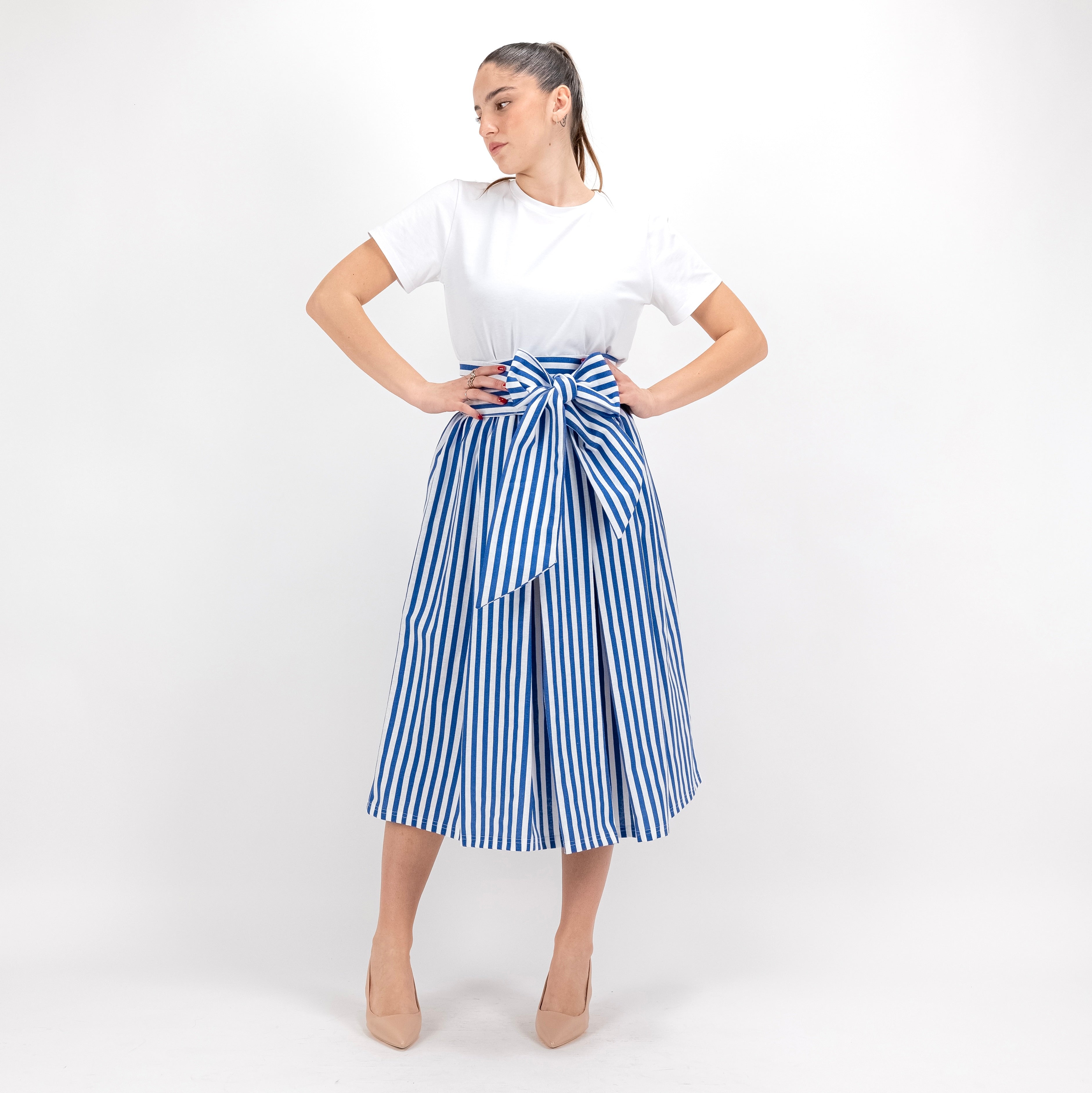 SARTORIA GONNA FIOCCO PORTOFINO