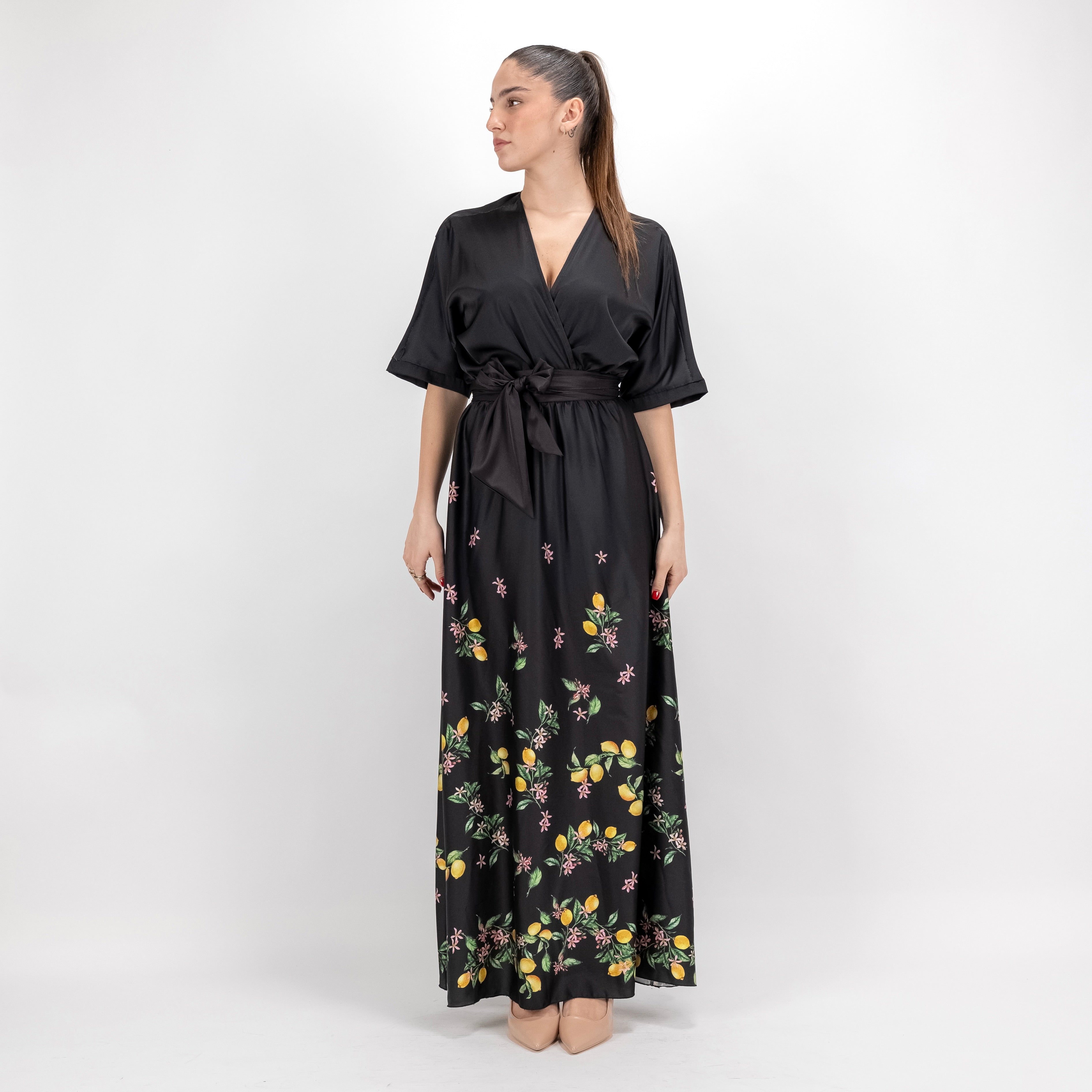 SARTORIA ABITO SETA KIMONO SORRENTO
