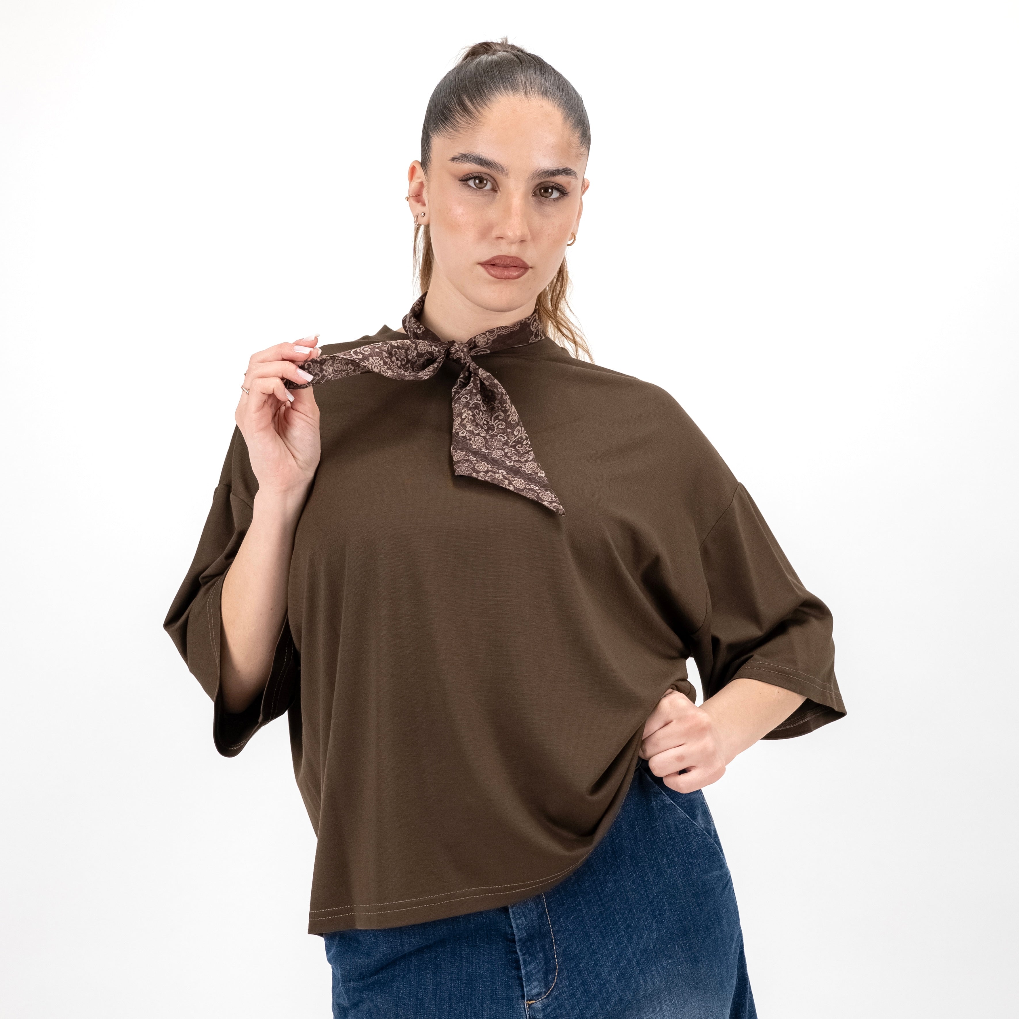 LOKITA MAGLIA FOULARD