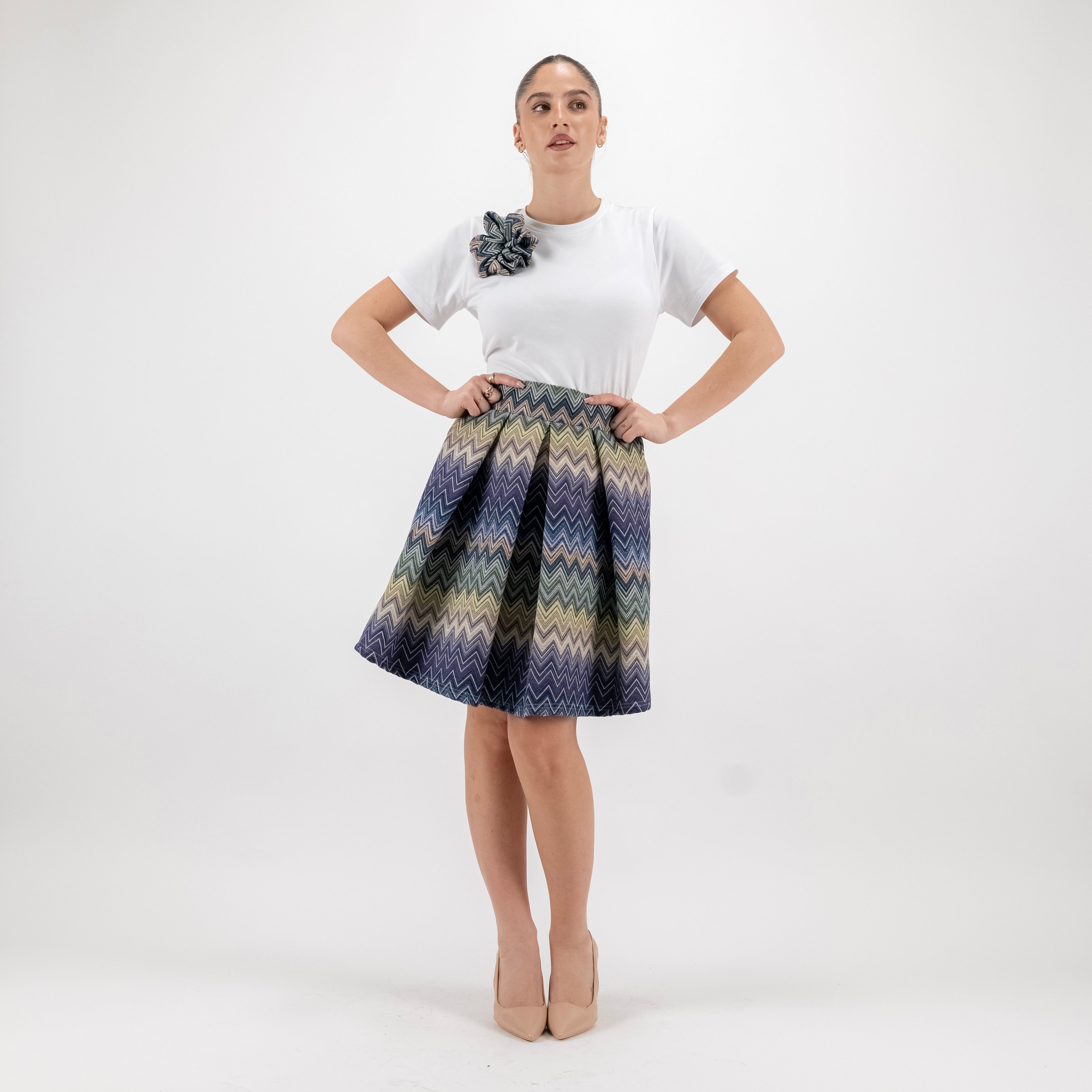 SARTORIA MINI BROCCATO MISSONI BLU
