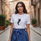 JETAIME T-SHIRT HORN BLU