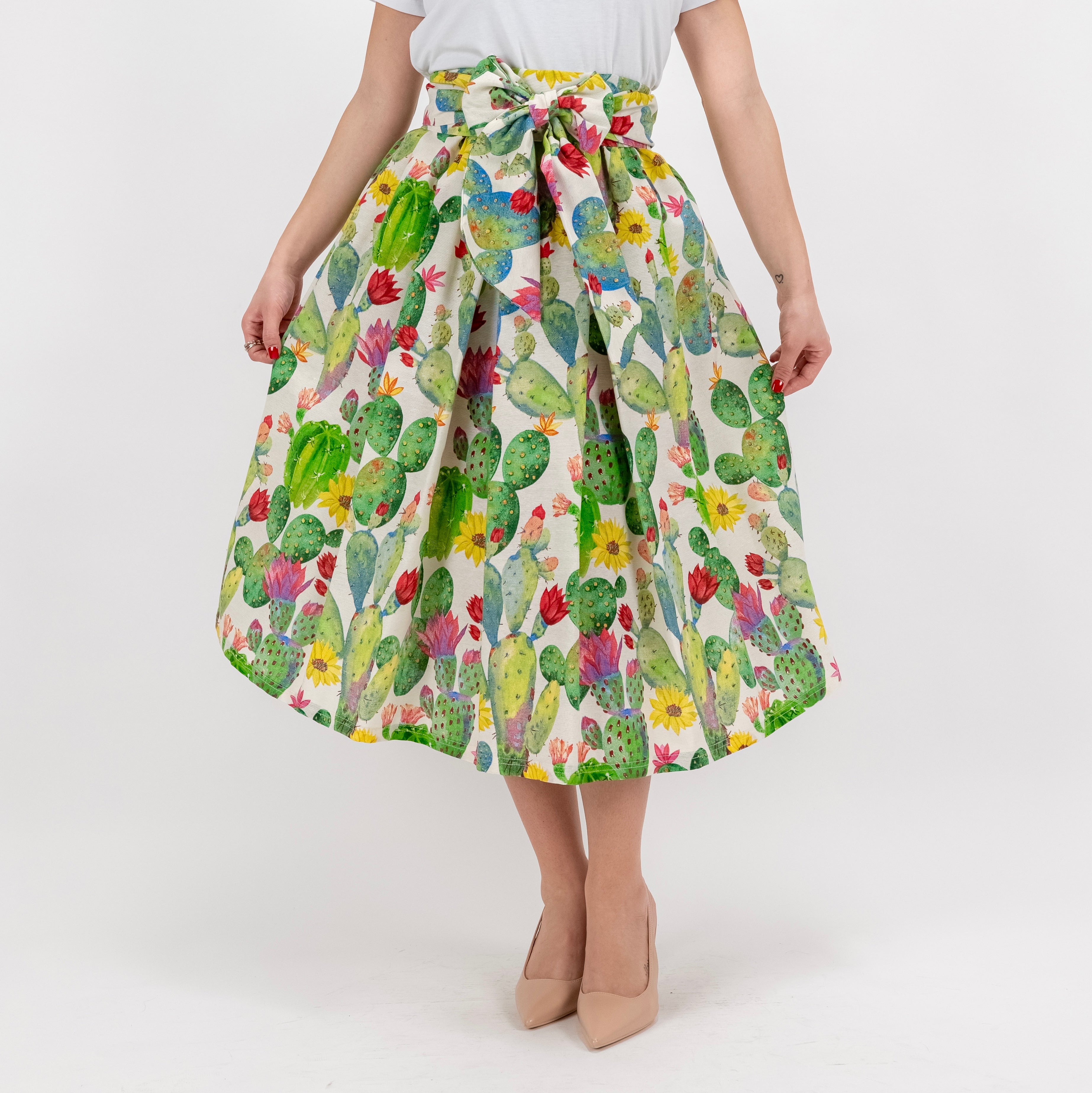 SARTORIA GONNA FIOCCO TAVOLARA