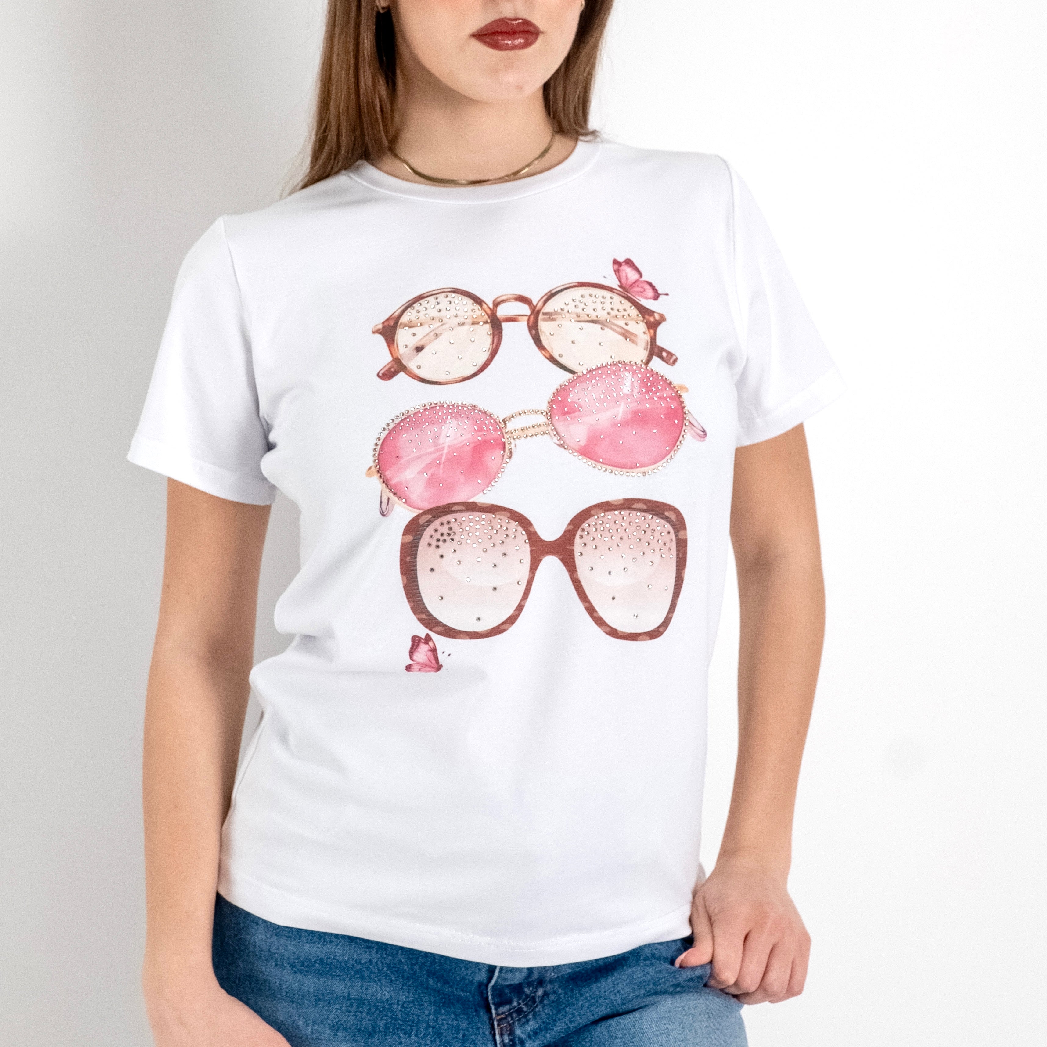 JETAIME T-SHIRT SUNGLASSES ROSA