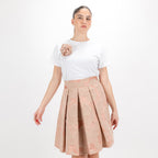 SARTORIA T-SHIRT DAMASCO ROSA