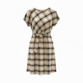 SARTORIA ABITO TARTAN NODE CAMEL
