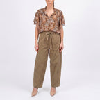 SILENCE PANTALONE LACCIO COTONE