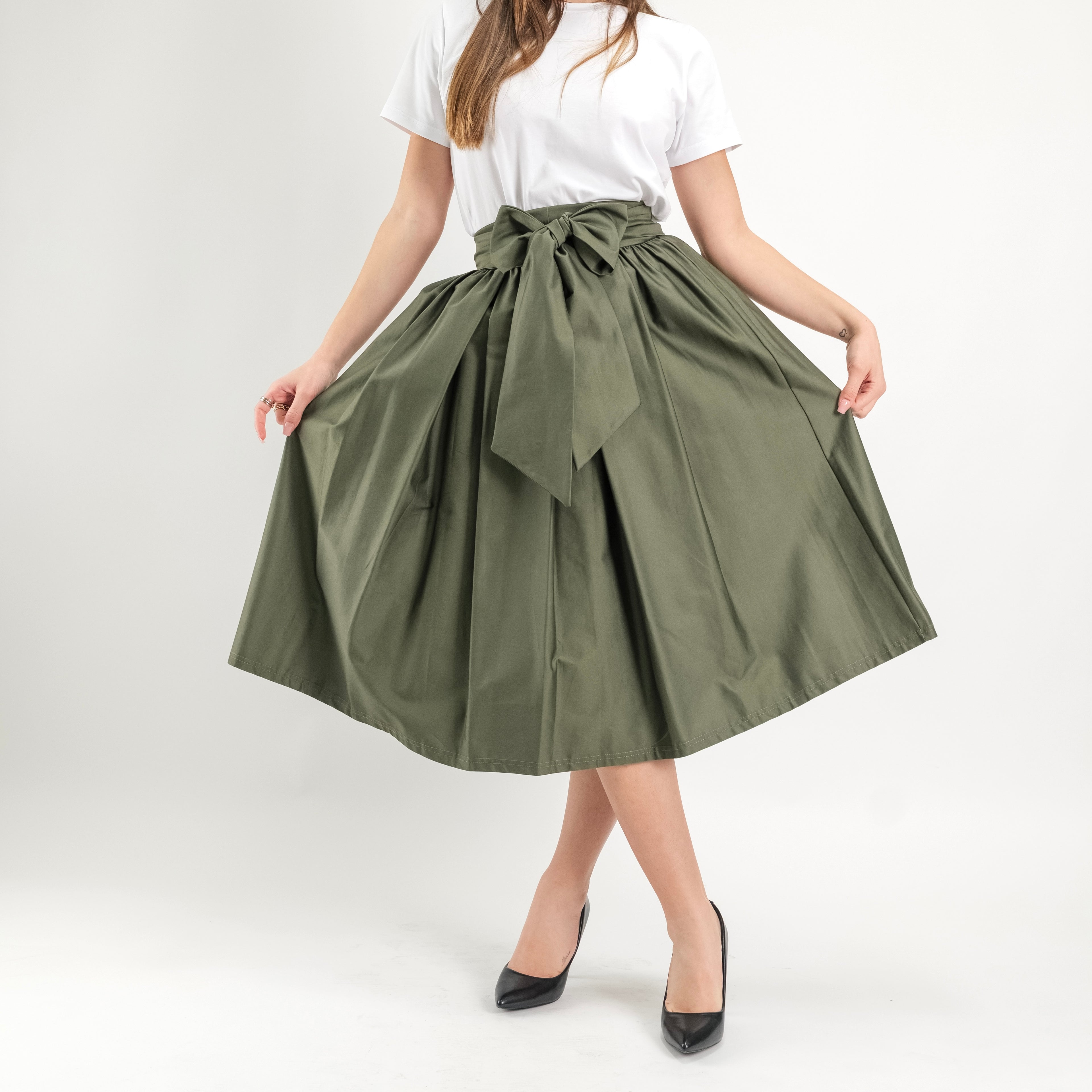 SARTORIA GONNA FIOCCO ECOLE MILITARE