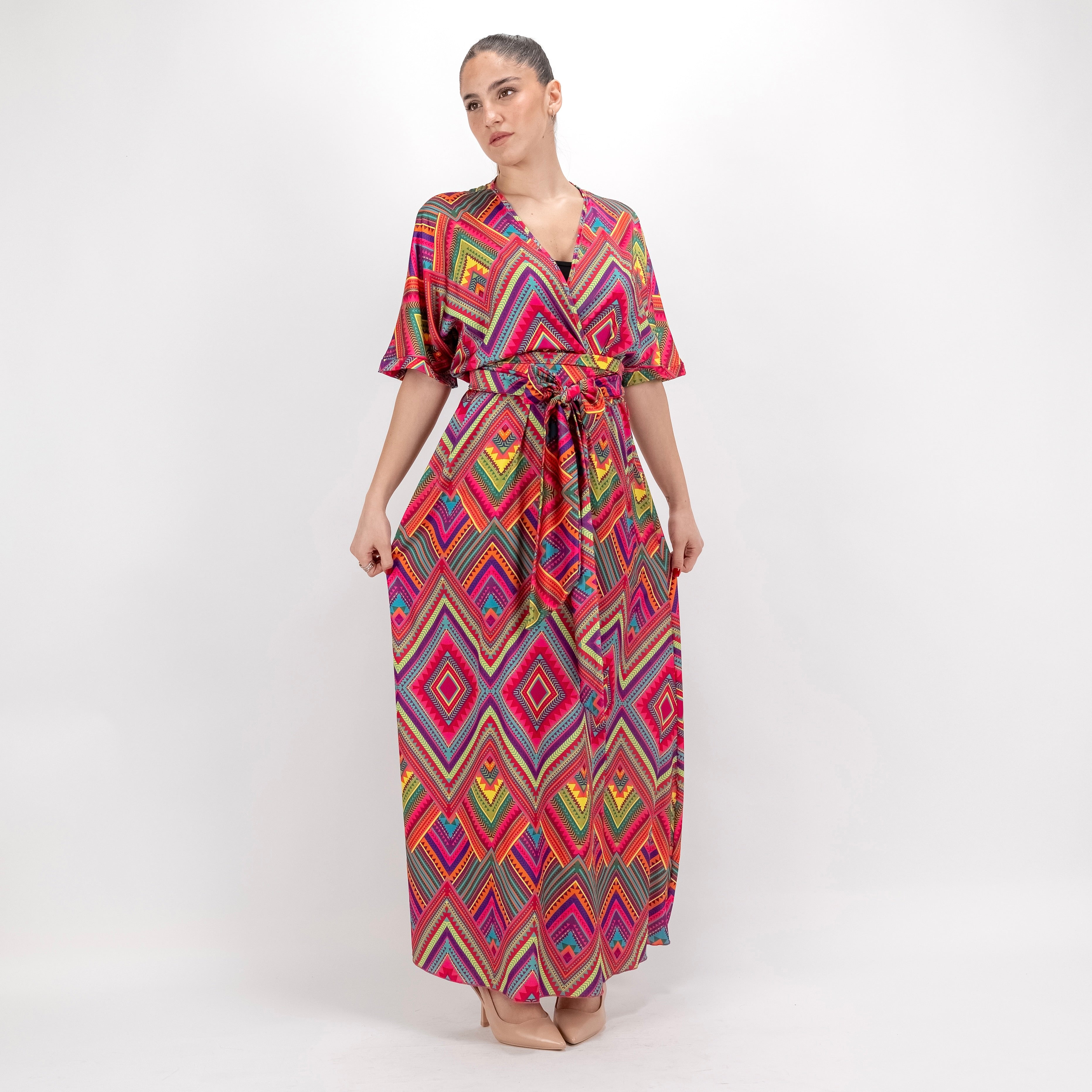 SARTORIA ABITO SETA KIMONO MISSONI