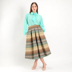 SARTORIA GONNA BROCCATO MISSONI SAFARI