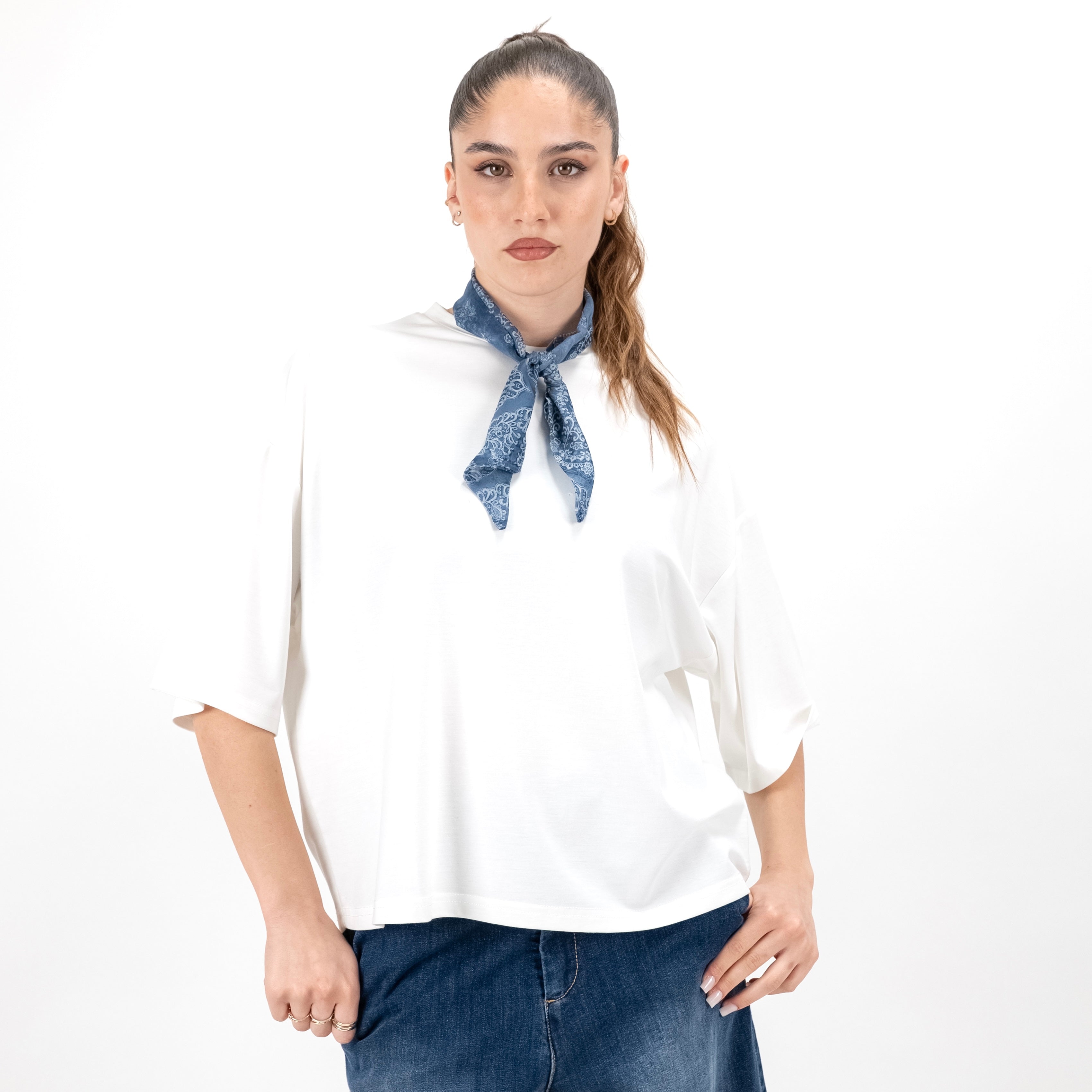 LOKITA MAGLIA FOULARD