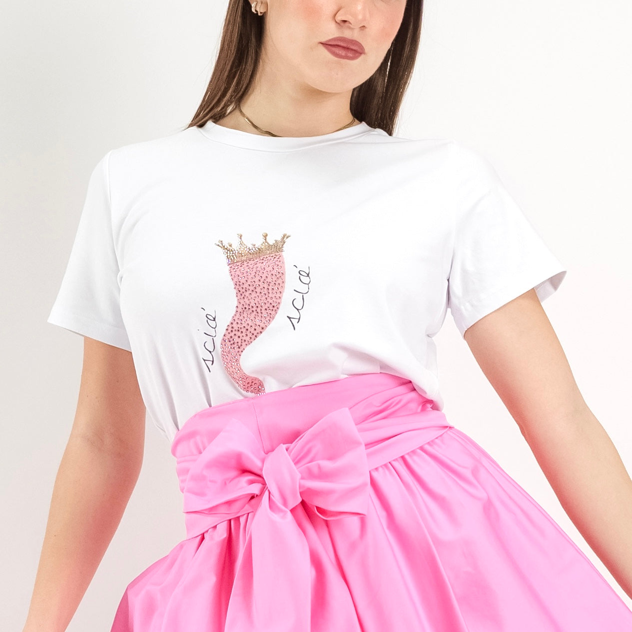 JETAIME T-SHIRT HORN ROSA