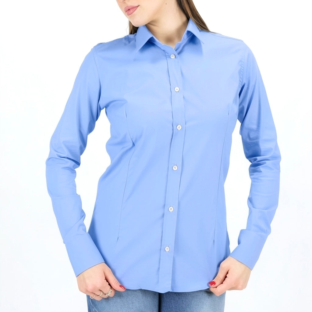 SOUTHLAB CAMICIA BASIC AZZURRO