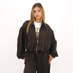 SOUTHLAB GIACCA ZIP 25027 SATIN
