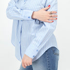 JETAIME CAMICIA STRIPE JEWELS