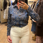 SOUTHLAB CAMICIA CASHMERE BLU