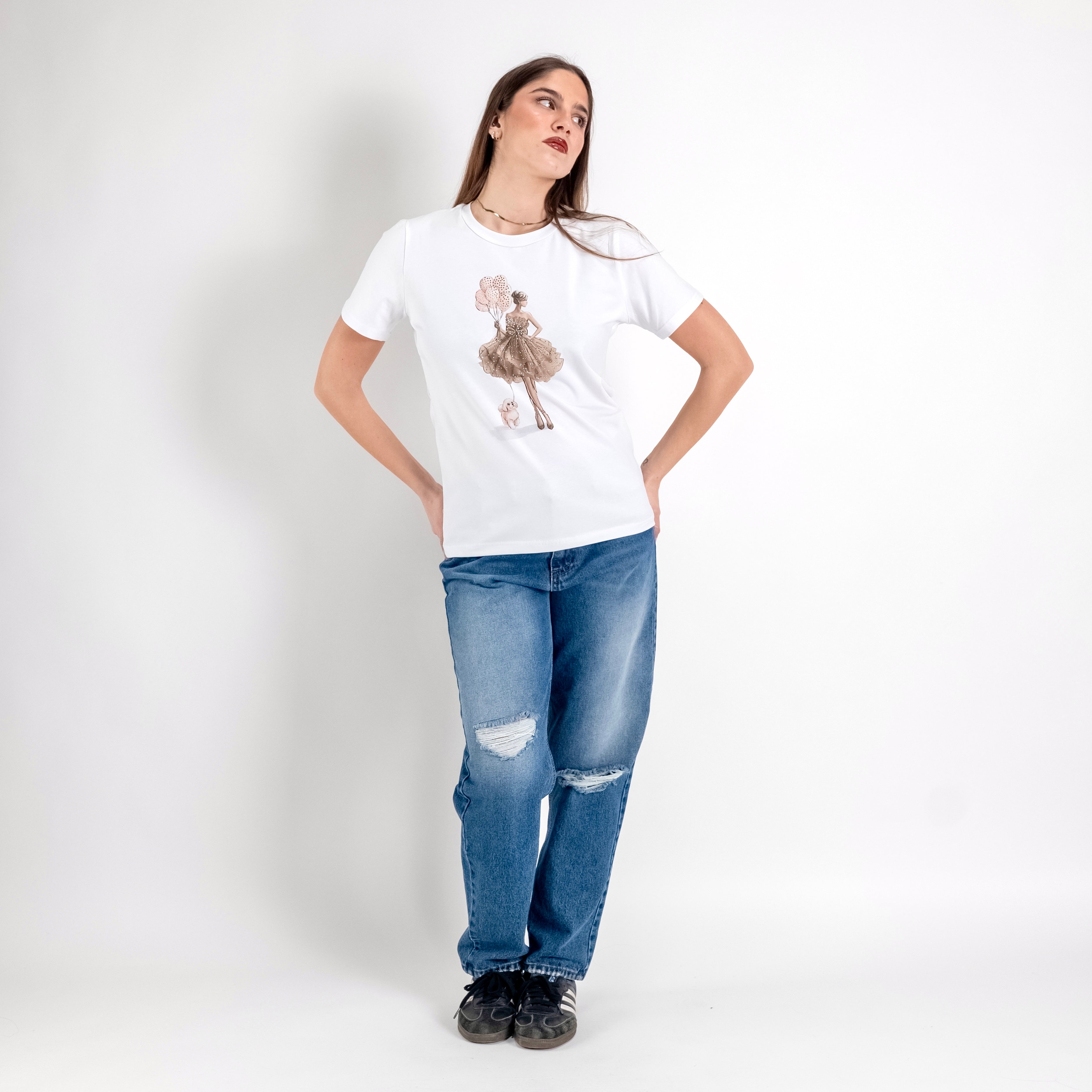 JETAIME T-SHIRT DANCER ROSA