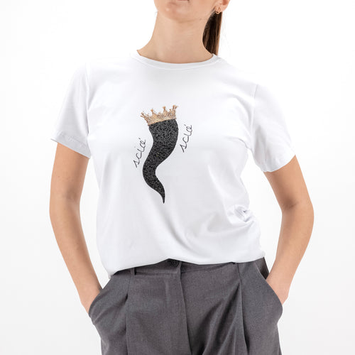 JETAIME T-SHIRT HORN NERO