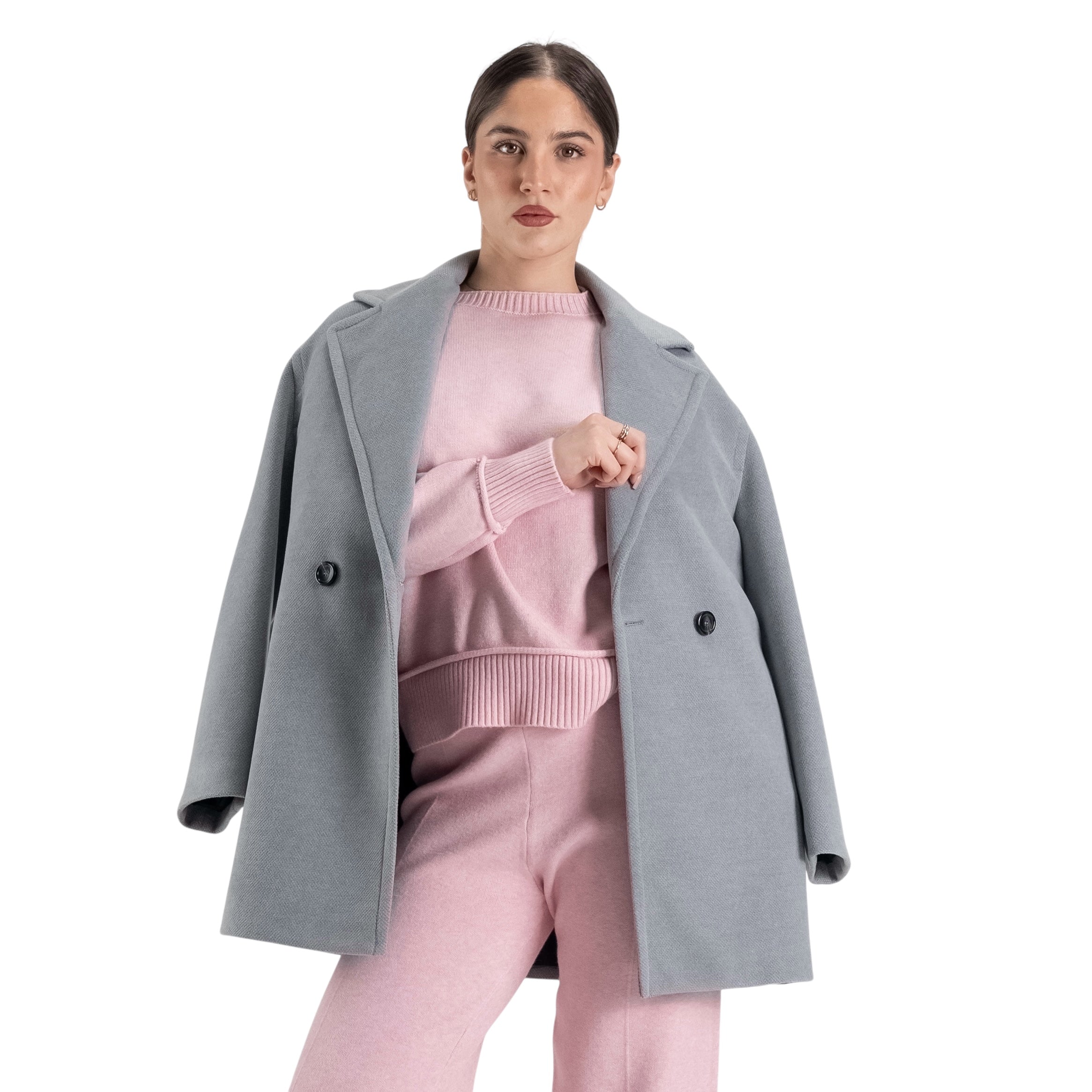 FUEGO COAT PEACOT POLVERE