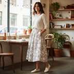 SARTORIA GONNA TOILE MORO