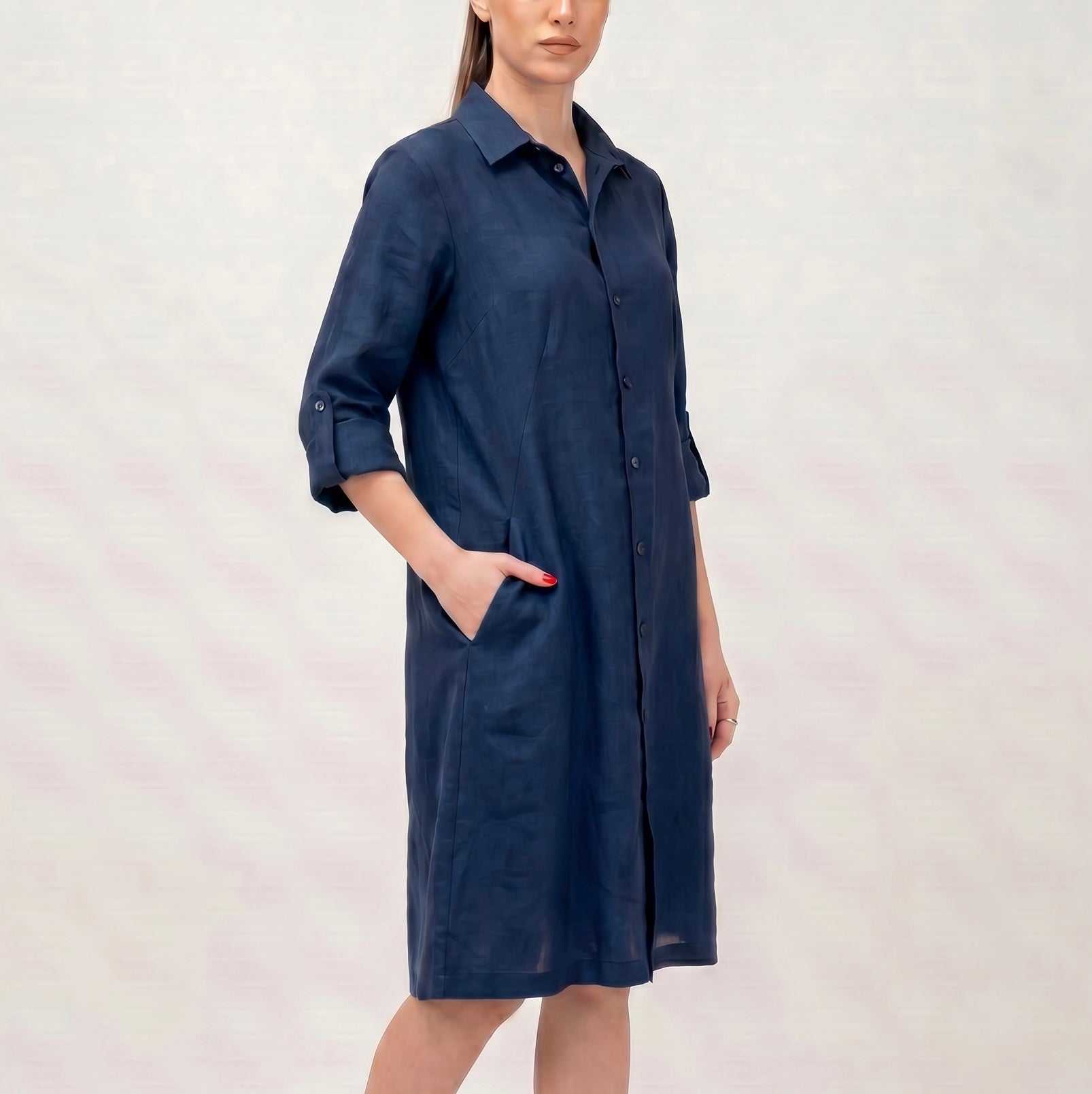 ONICA ABITO SACCO LINEN