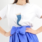 JETAIME T-SHIRT HORN BLU