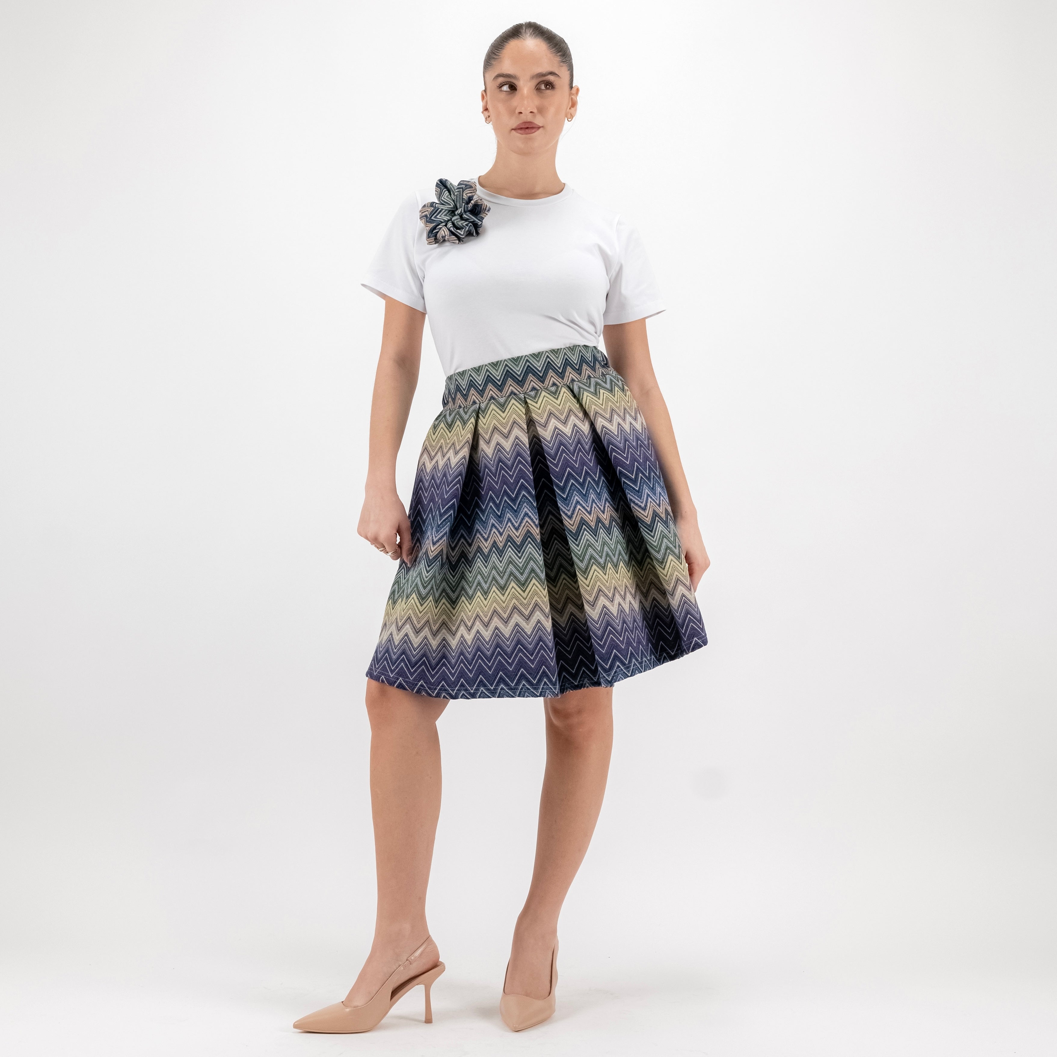SARTORIA MINI BROCCATO MISSONI BLU