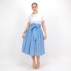 SARTORIA GONNA FIOCCO VICHY