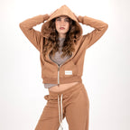 OLIVIAGREY MARIANNA FELPA FULL ZIP