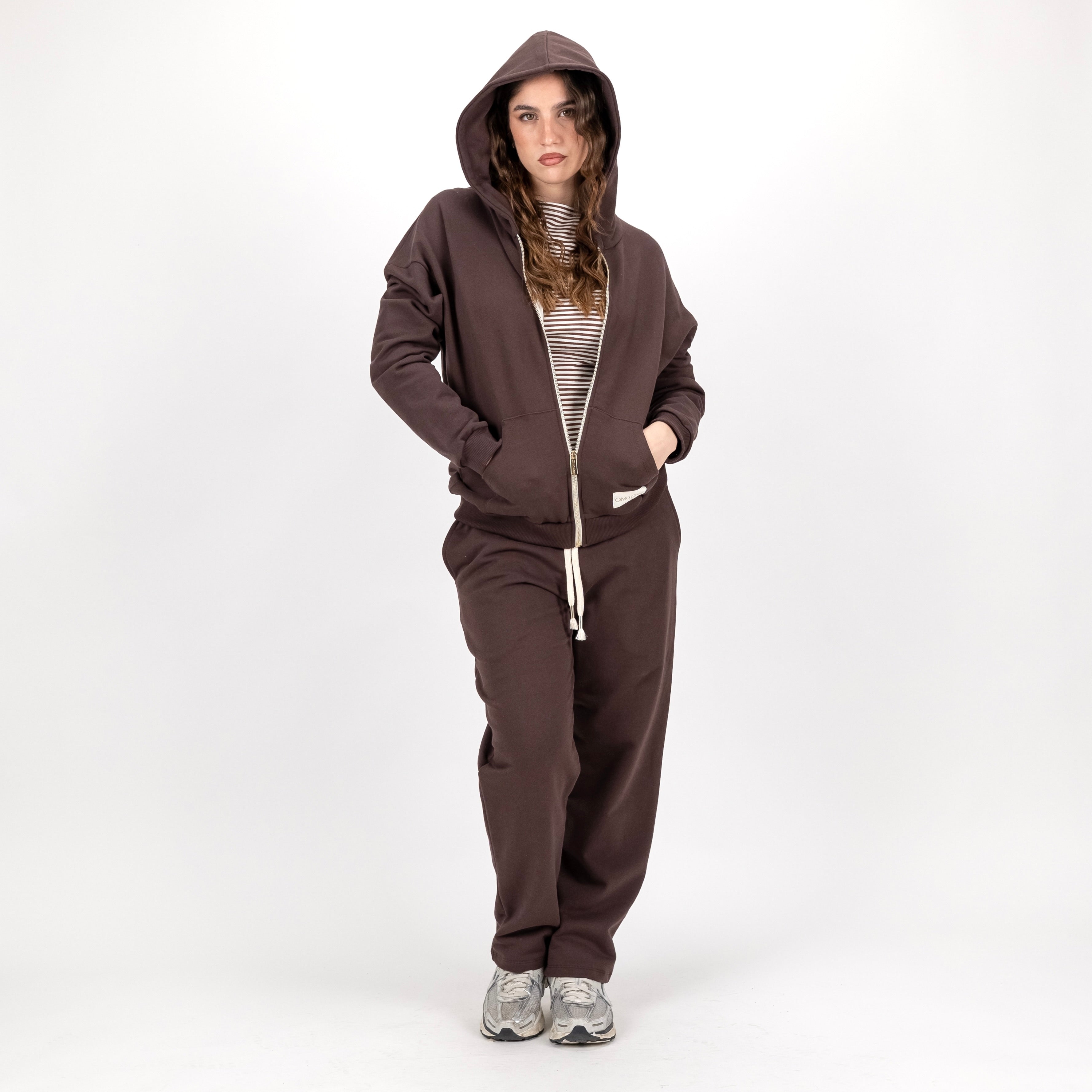 OLIVIAGREY MARIANNA FELPA FULL ZIP