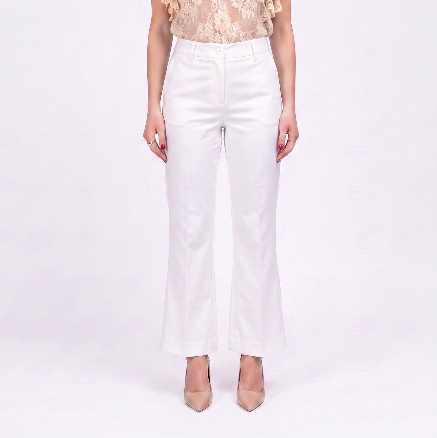 ONICA PANTALONE TROMBETTA COTONE