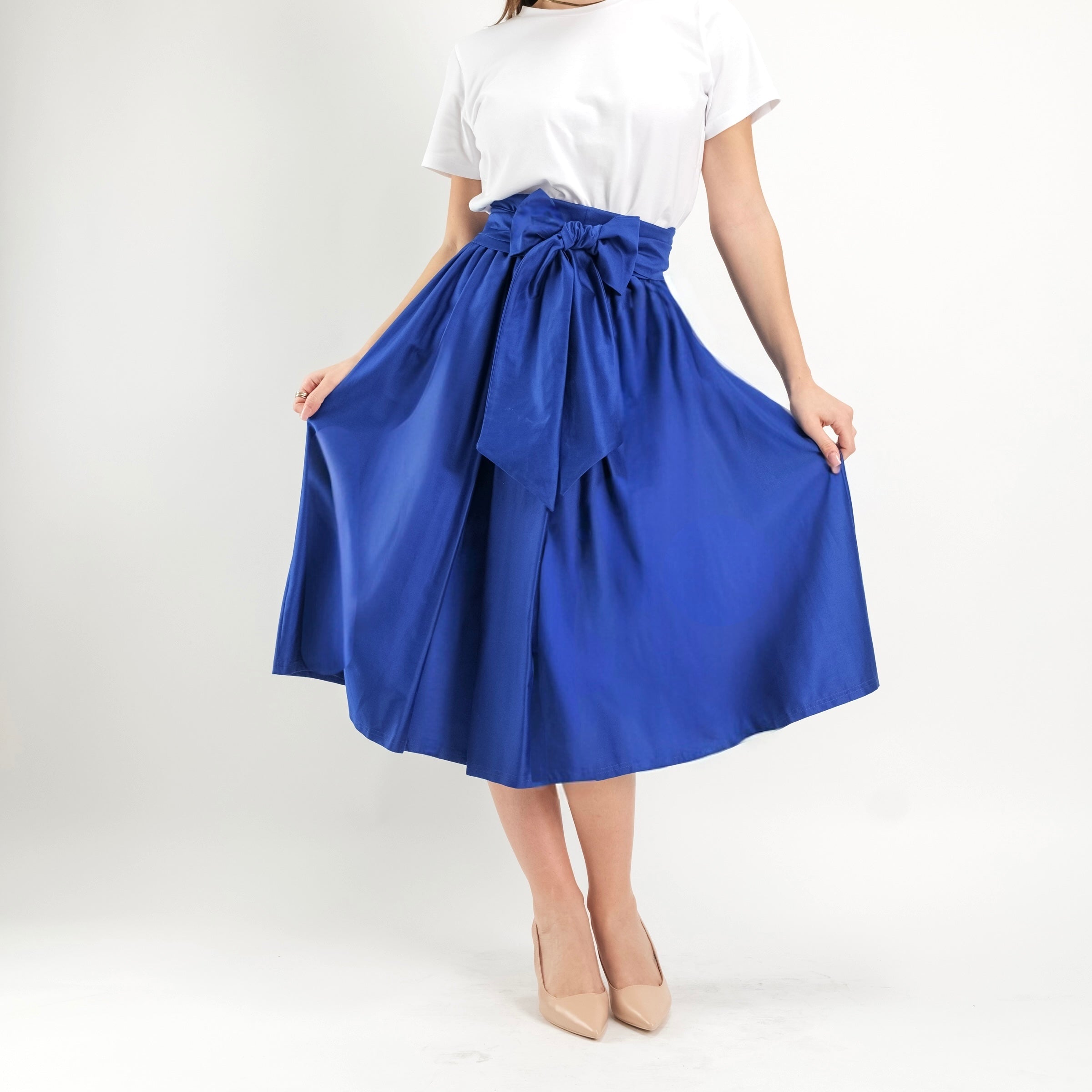 SARTORIA GONNA ECOLE BLU NAVY