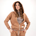 OLIVIAGREY MARIANNA FELPA FULL ZIP