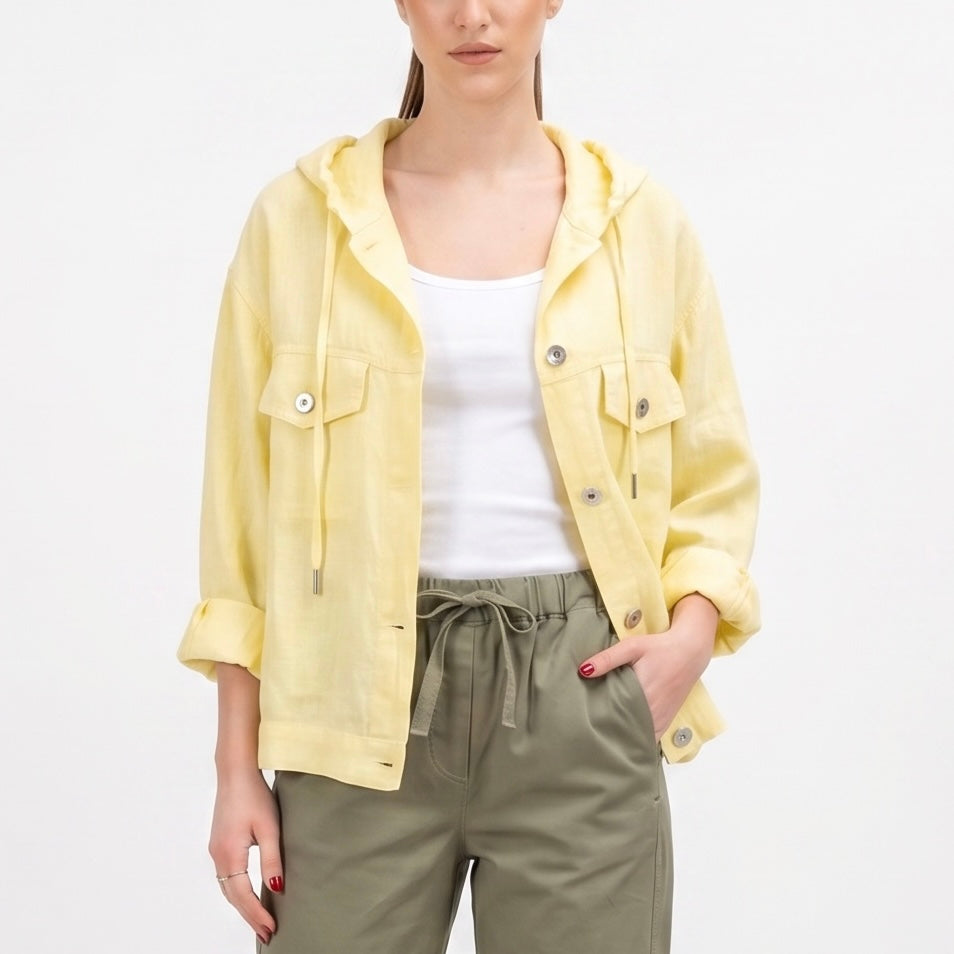 ONICA GIACCA CAMICIA LINO