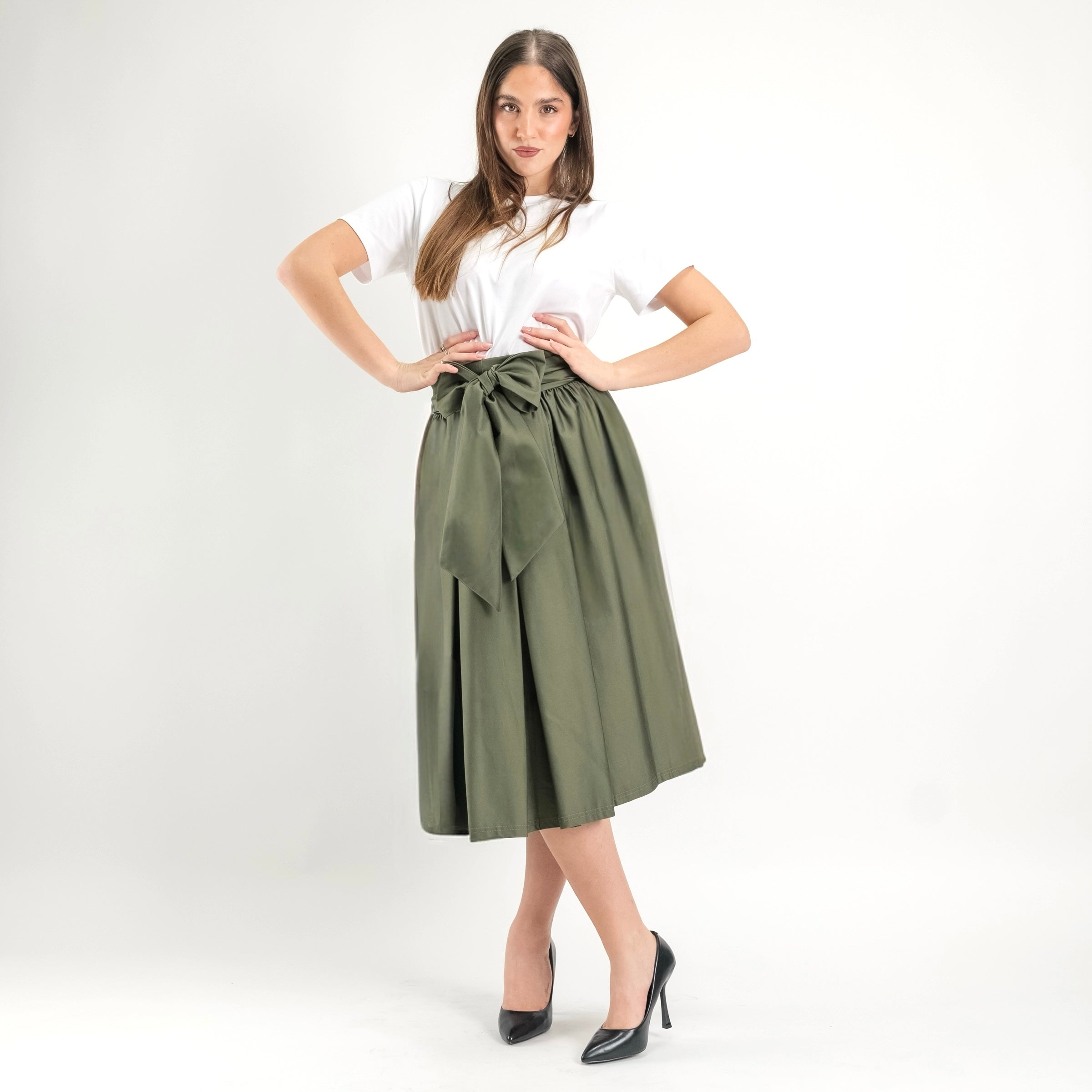 SARTORIA GONNA FIOCCO ECOLE MILITARE