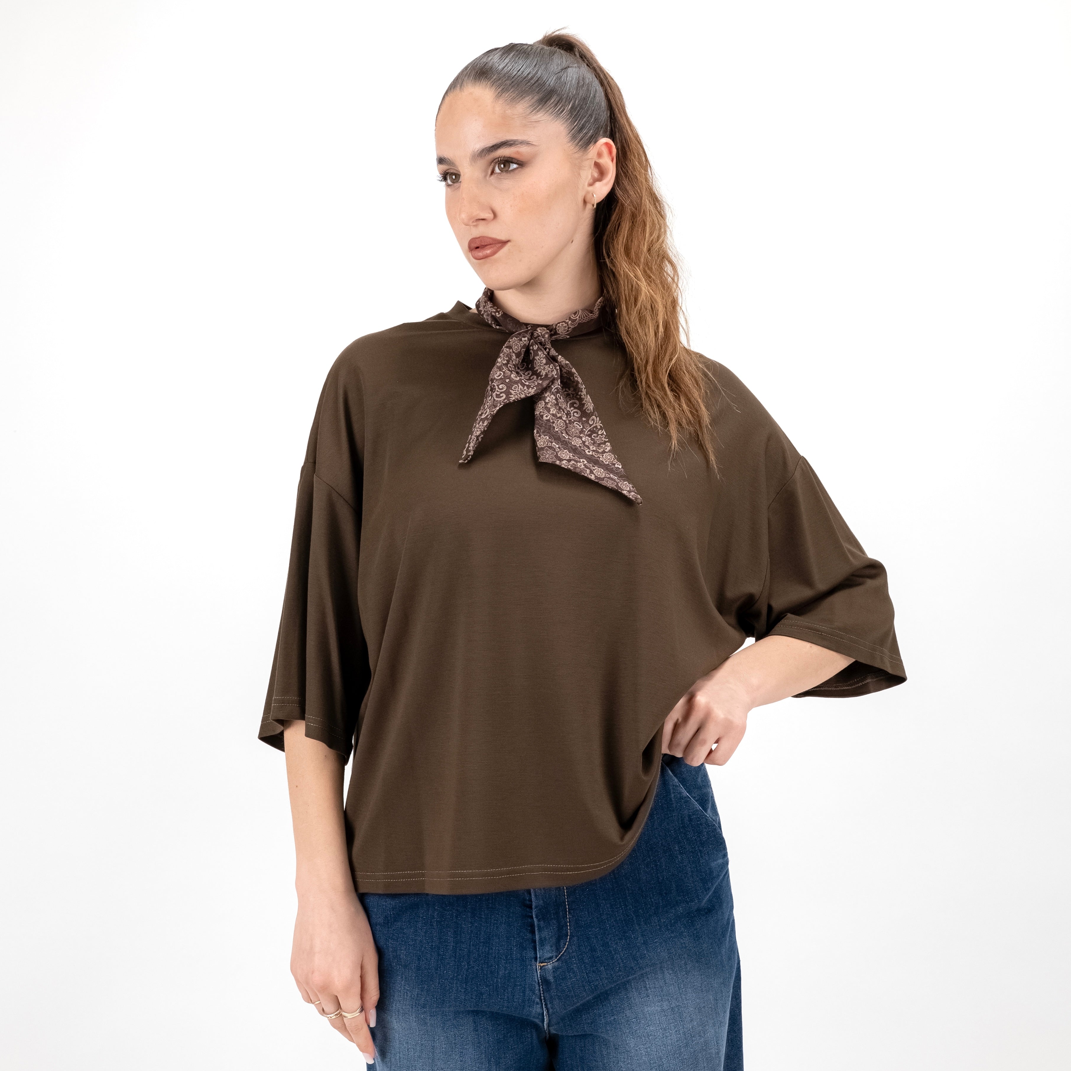 LOKITA MAGLIA FOULARD