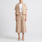 SOUTHLAB GIACCA CROP CREPE