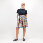 SARTORIA GONNA MINI PALERMO BLU