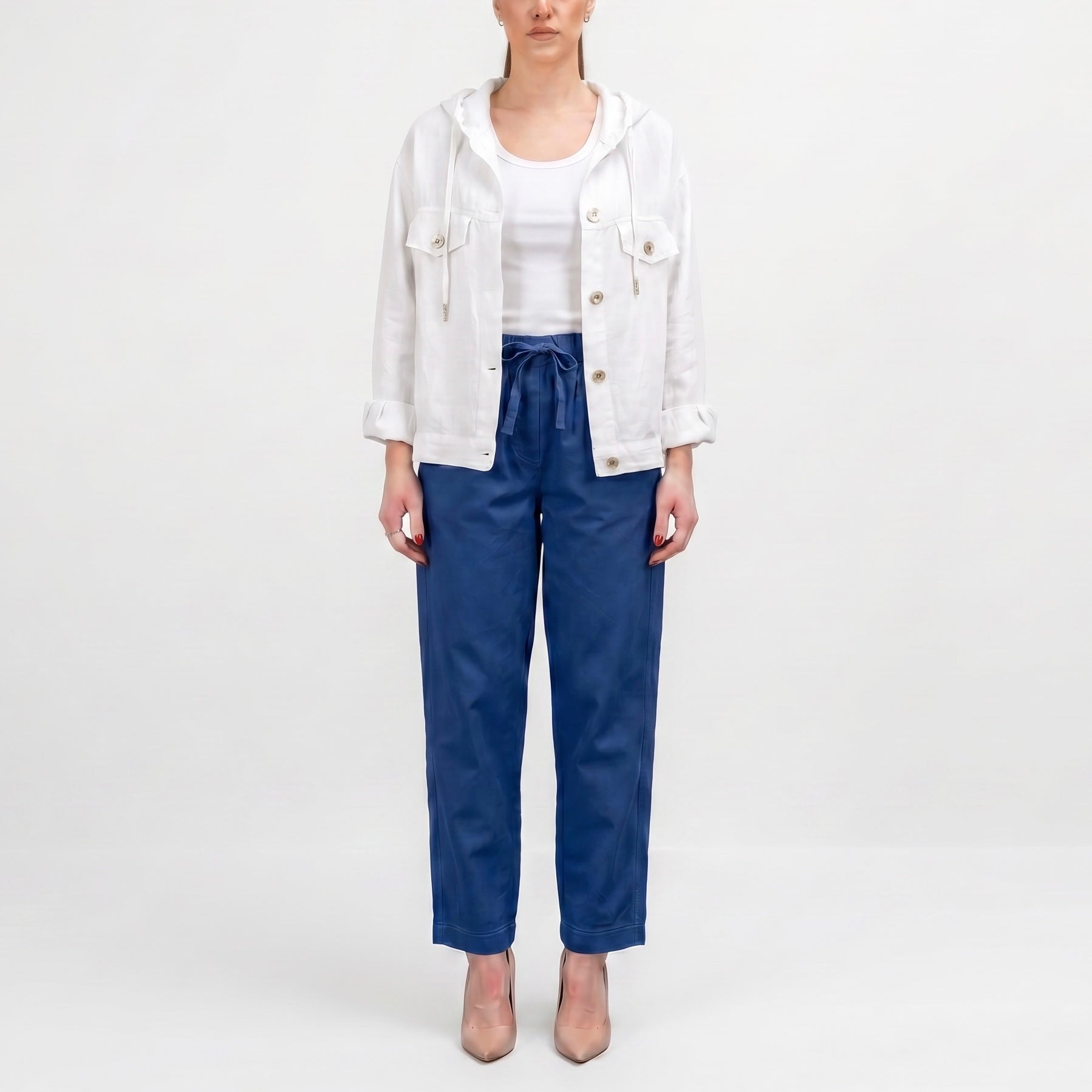 ONICA GIACCA CAMICIA LINO