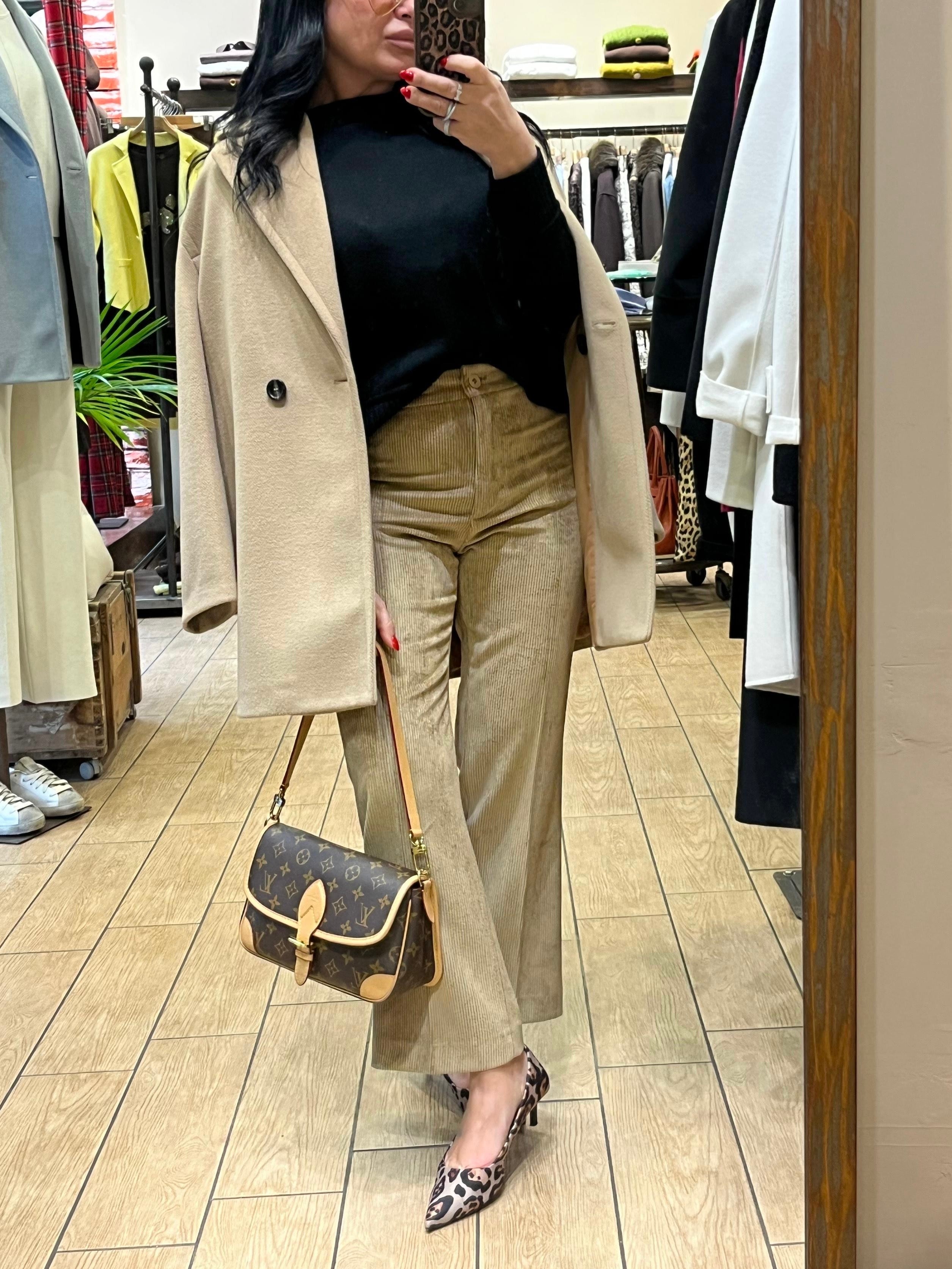 JETAIME PANTALONE TROMBETTA VELLUTO