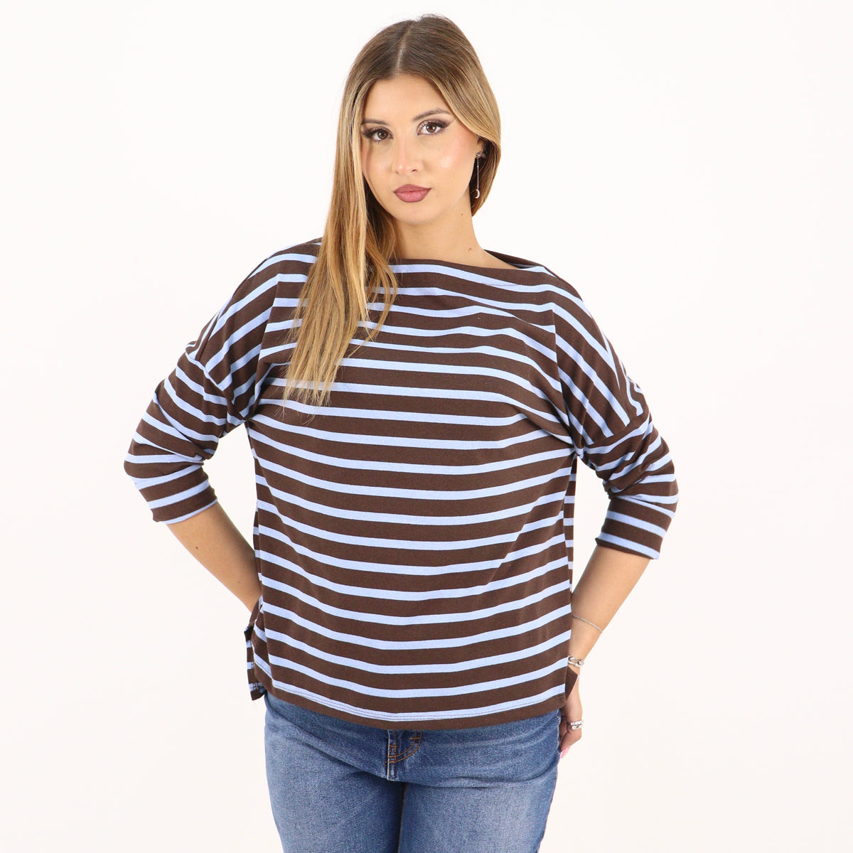 SOUTHLAB T-SHIRT 2158 STRIPE