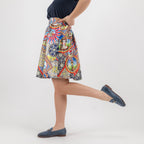 SARTORIA GONNA MINI PALERMO BLU