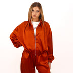 SOUTHLAB GIACCA ZIP 25027 SATIN