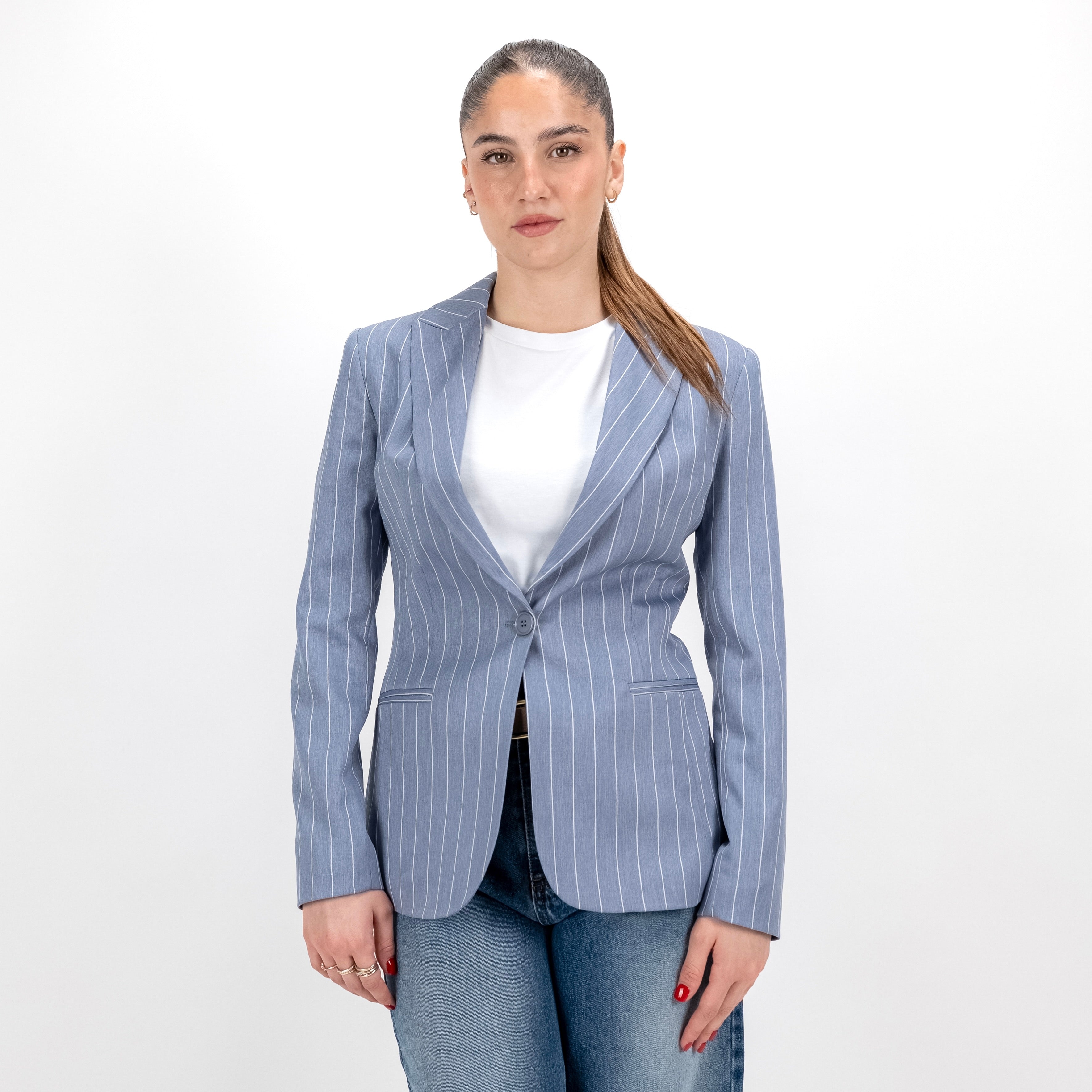 FUEGO GIACCA GESSO JEANS