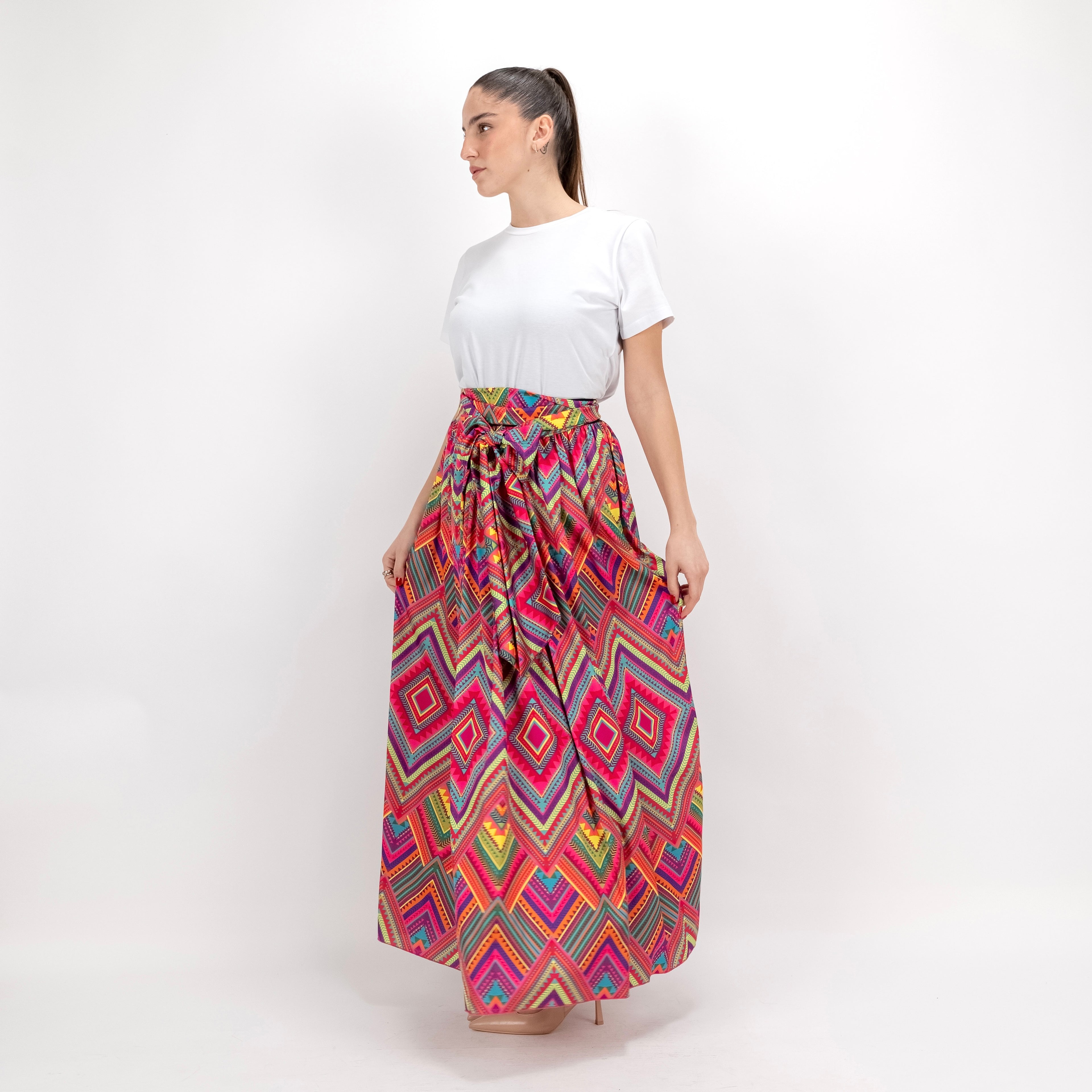 SARTORIA GONNA SETA MISSONI