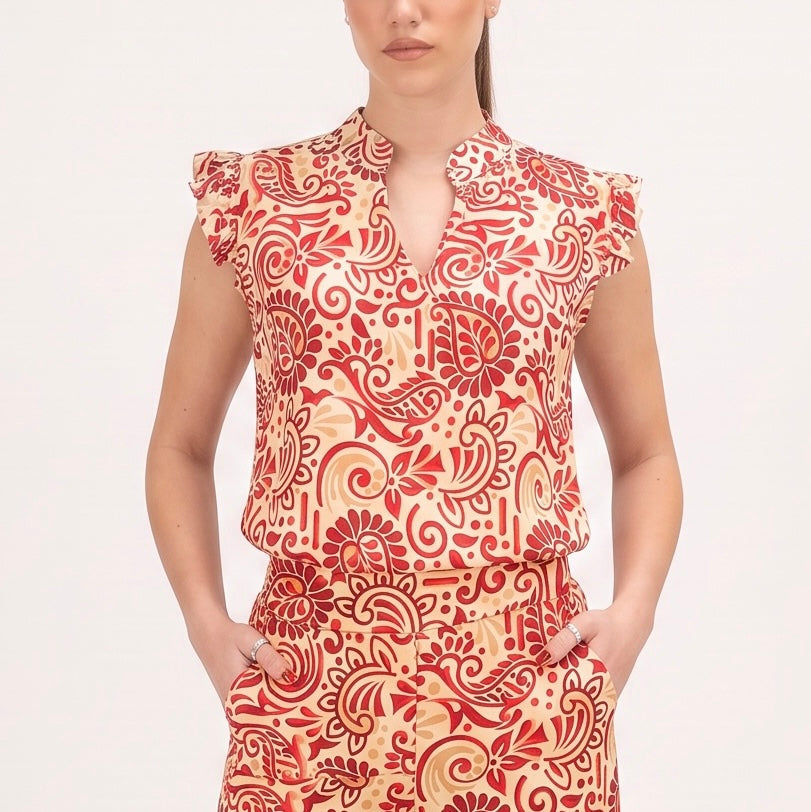 SOUTHLAB BLUSA GIGLIO VISCOSA