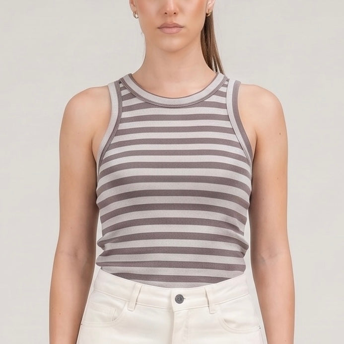 OLIVIAGREY CANOTTA STRIPE